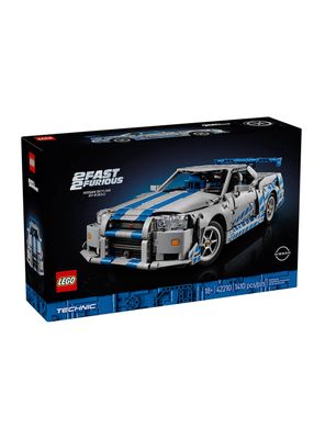 Lego Auto Nissan Skyline Gt-R R34 2 Fast 2 Furious Technic