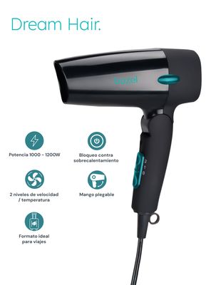 Imagen 2 del producto Secador de Pelo Plegable 1200W BHR-013