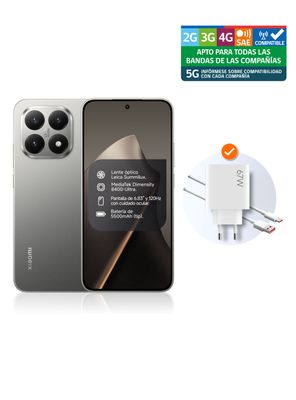 Imagen 2 del producto Smartphone Xiaomi 15T 5G 512GB 6.83'' Gris Liberado