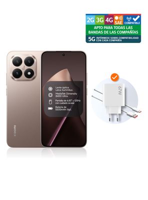 Imagen 2 del producto Smartphone 15T 5G 512GB 6.83'' Dorado Liberado