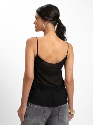 Imagen 2 del producto Blusa Vuelos Sarita Negra