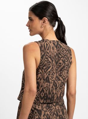 Imagen 2 del producto Blusa Pipa Café Negro