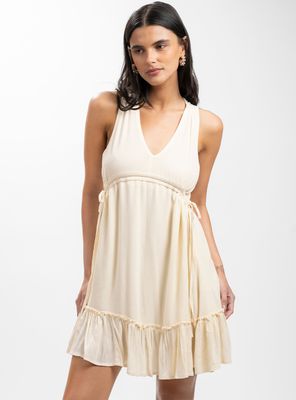 Vestido Corto Bambula Color