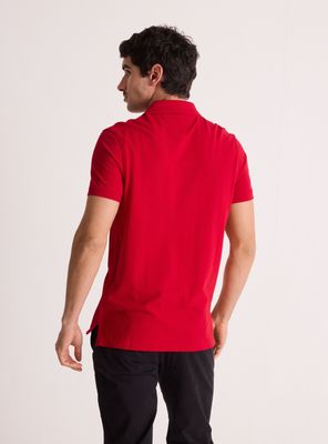 Imagen 2 del producto Polera TH Cuello Polo Unicolor