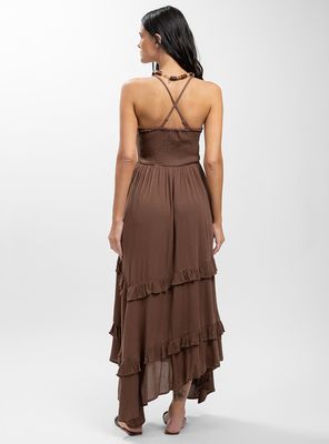 Imagen 2 del producto Vestido Largo Café