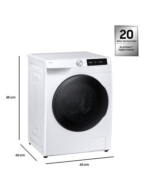 Imagen 2 del producto Lavadora-Secadora Frontal 12/8 Kg WiFi con IA Ecobubble WD12FG6B34BEZS 2025