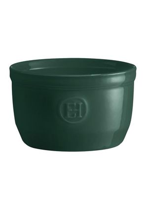 Ramequin - N°10 Verde Cerámica Oscuro 10 x 10 cm