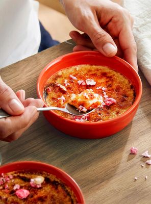 Imagen 2 del producto Creme Brulee Naranjo Cerámica 12 x 12 cm