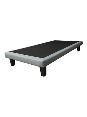 Base de Cama Europea Gris 1.5 Plazas