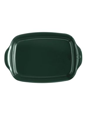 Imagen 2 del producto Ultime Fuente Horno Verde Oscuro Cerámica 42.5x28 cm