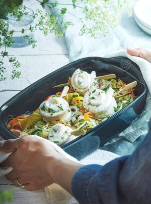 Imagen 2 del producto Ultime Fuente Horno Azul Cerámica 42.5x28 cm