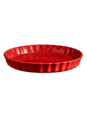 Fuente Tarta Rojo Cerámica 0.31 cm