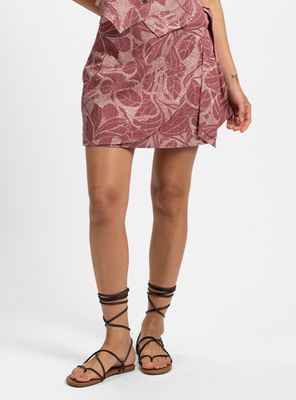 Falda Serena P Burdeo Beige