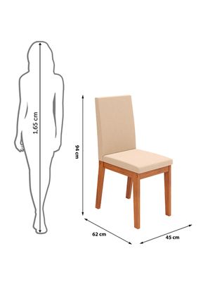 Imagen 2 del producto Juego de Comedor Celeste Suzy + 4 Sillas