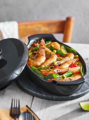 Imagen 2 del producto Pequeña Papillote Gris Oscuro 17.5 x 30.5 cm