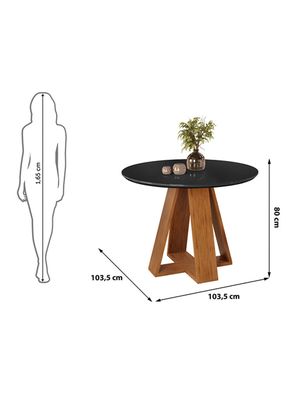 Imagen 2 del producto Juego de Comedor Celeste Julia + 4 Sillas