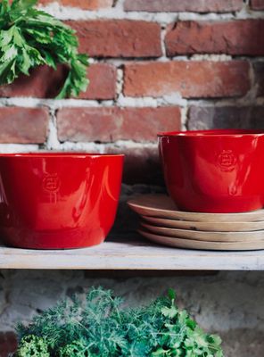 Imagen 2 del producto Ensaladera S Naranjo Cerámica