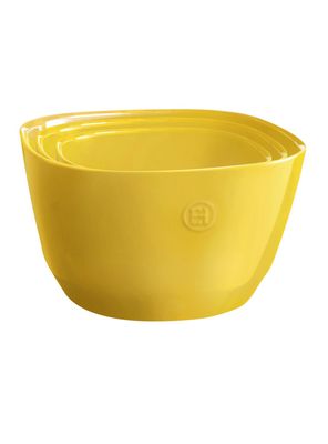 Imagen 2 del producto Ensaladera L Amarillo Cerámica 26x26 cm