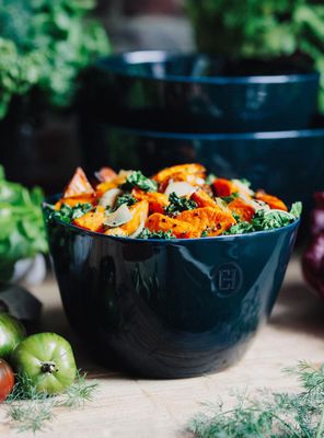 Imagen 2 del producto Ensaladera L Azul Cerámica 26x26 cm