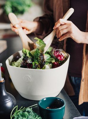 Imagen 2 del producto Ensaladera L Naranjo Cerámica 26x26 cm