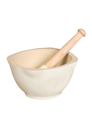 Imagen 1 del producto Mortero Con Mazo Crudo Cerámica 15x15 cm