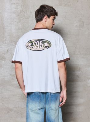 Imagen 2 del producto Polera Boxy Piping Colab Studio 95