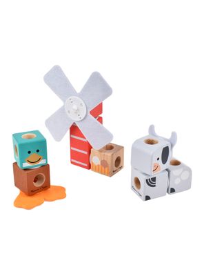 Imagen 2 del producto Set de Bloques Animales de la Granja 16 Piezas