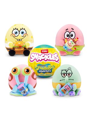 Imagen 2 del producto Peluche Sorpresa Snackles Bob Esponja