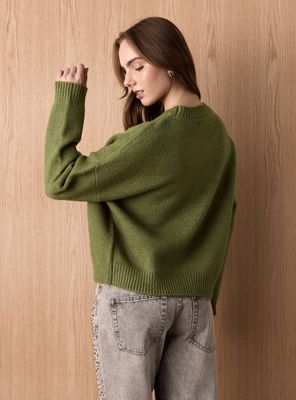 Imagen 2 del producto Sweater Tejido de Punto con Detalle Frontal