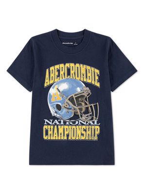 Polera Estampado Championship Football Niño