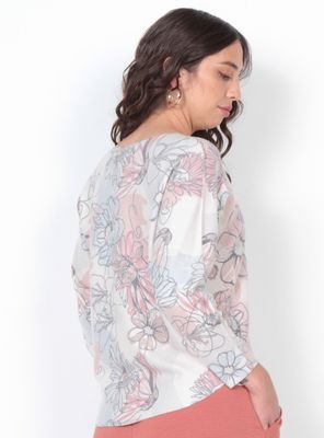 Imagen 2 del producto Sweater Manga 3/4 Sublimado Escote Redondo