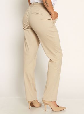 Imagen 2 del producto Pantalón Slim de Tiro Alto Pretina Básica 1 Botón