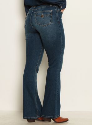 Imagen 2 del producto Jeans Recto Tiro Medio 1 Botón con Cinturón P071