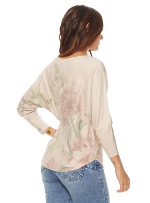 Imagen 2 del producto Sweater Manga 3/4 Sublimado con Strass Escote Redondo