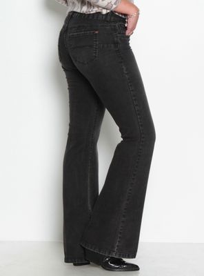 Imagen 2 del producto Jeans Tiro Bajo Flare Pretina un Botón Jn