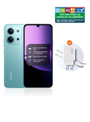 Imagen 2 del producto Smartphone Redmi 15C 5G 256GB 6.9'' Verde Liberado