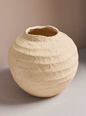 Imagen 2 del producto Jarrón Redondo Wabi Sabi M 27.5x26.5 cm