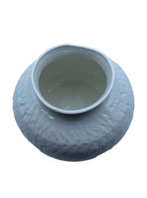 Imagen 2 del producto Jarrón Blanco Cerámica 23x23x15 cm