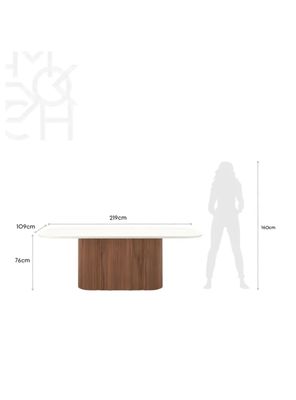 Imagen 2 del producto Juego de Comedor Kalina 2.2 + 8 Sillas Ella