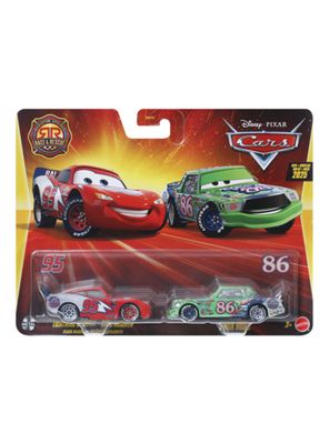 Auto Rayo McQueen y Chick Hicks