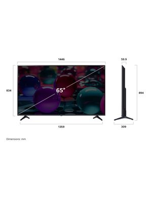 Imagen 2 del producto LED Smart TV 65'' 4K UHD 65UA7300PSB 2025