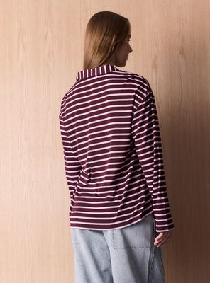 Imagen 2 del producto Polera Cuello Polo y Rayas