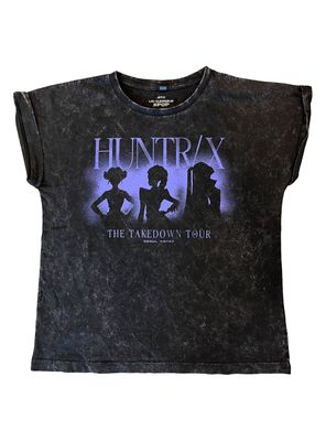 Polera Teen Huntrix Kpop de Algodón