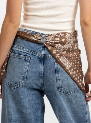 Imagen 2 del producto Pañuelo Paisley Café