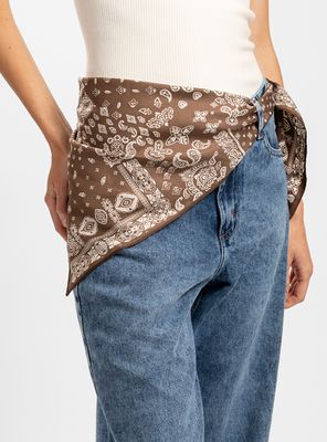 Imagen 1 del producto Pañuelo Paisley Café