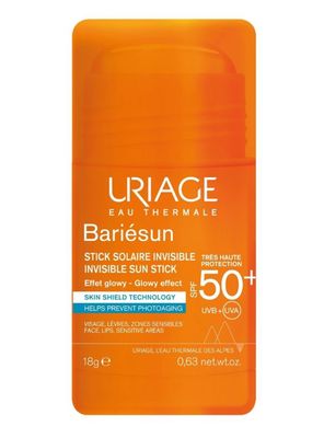 Imagen 2 del producto Protector Solar Bariésun Stick Invisible SPF50+ con Funda Glow 18g Uriage