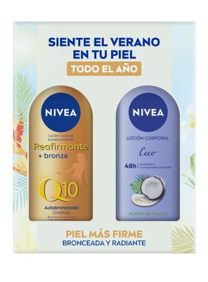 Imagen 2 del producto Pack Bronze 400ml + Senses Coco 400ml NIVEA
