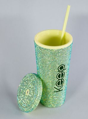Imagen 2 del producto Vaso Tumbler Shinny Plástico 650 ml Pistacho