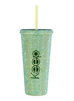 Vaso Tumbler Shinny Plástico 650 ml Pistacho