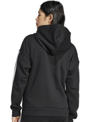 Imagen 2 del producto Polerón Cierre Frontal y Capucha Essentials Fleece 3 Tiras